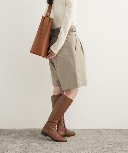 URBAN RESEARCH DOORS(アーバンリサーチドアーズ)の「グルカハーフパンツ(その他パンツ・レディース・ブラック/ベージュ・MEDIUM)」の21枚目の写真