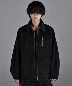 agnes b. アニエスベー ジップアップ スウェット ブルゾン 裏起毛 agnes b. アニエスベー ジップアップ スウェット ブルゾン 裏