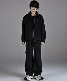 ADRER（アドラー）の「BEAVER MELTON LOOSE SLEEVE JK / ビーバーメルトンルーズスリーブジャケット（ブルゾン）」