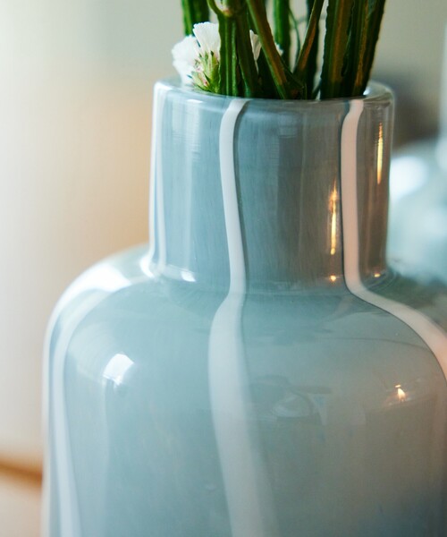 DULTON（ダルトン）の「DULTON/ダルトン LINEA VASE/リネア ベース（フラワーベース・レディース・ラベンダー/ベージュ/サックスブルー・ONE SIZE）」の9枚目の写真