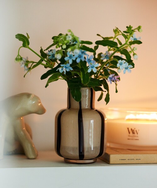 DULTON（ダルトン）の「DULTON/ダルトン LINEA VASE/リネア ベース（フラワーベース・レディース・ラベンダー/ベージュ/サックスブルー・ONE SIZE）」の10枚目の写真