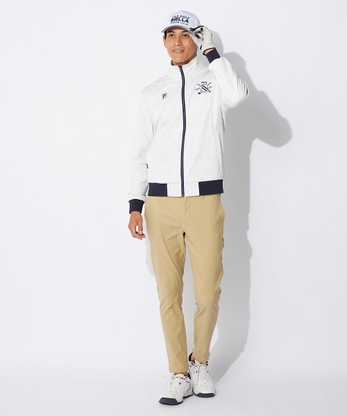 FILA GOLF ボンディングブルゾン+パンツ 上下セット gtd FILA GOLF（フィラ ゴルフ）ボンディングブルゾン（ブルゾン
