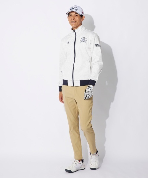 FILA GOLF(フィラゴルフ )の「【FILAGOLF/フィラゴルフ】ボンディングブルゾン ゴルフ(ブルゾン・メンズ・ネイビー/ブラック/オフホワイト・LARGE/X-LARGE/XX-LARGE/MEDIUM)」の7枚目の写真
