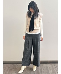 バナナリパブリック　バナリパ　羽根プリント タイ付きブラウス BANANA REPUBLIC FACTORY STORE（バナナリパブリック