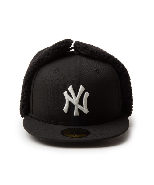 NEW ERA（ニューエラ）の「NEW ERA NEW YORK YANKEES DOG EAR 59FIFTY（ニューエラ ニューヨーク・ヤンキース ドッグイヤー 5950）（キャップ・メンズ・ブラック・XS(7 1/4)/S(7 3/8)/M(7 1/2)/L(7 5/8)）」の2枚目の写真