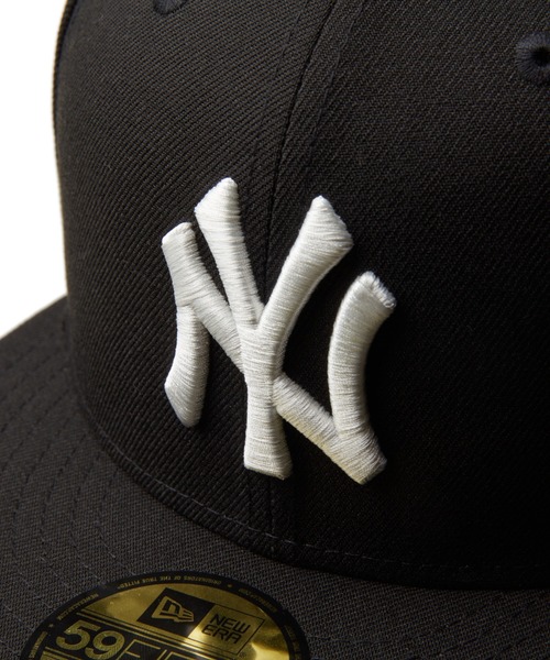 NEW ERA（ニューエラ）の「NEW ERA NEW YORK YANKEES DOG EAR 59FIFTY（ニューエラ ニューヨーク・ヤンキース ドッグイヤー 5950）（キャップ・メンズ・ブラック・XS(7 1/4)/S(7 3/8)/M(7 1/2)/L(7 5/8)）」の10枚目の写真