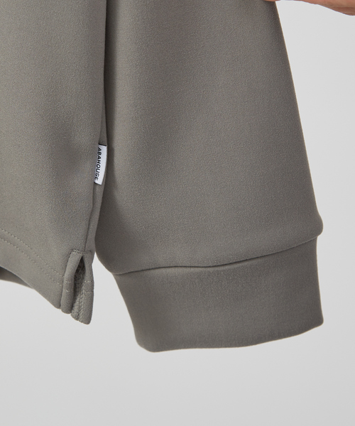 ABAHOUSE GRAY（アバハウスグレイ）の「【ふわふわ・もちもち】裏シャギー プルオーバー パーカー（パーカー・メンズ・ネイビー/ブラック/チャコールグレー/ホワイト/グレイッシュベージュ・46/48）」の17枚目の写真