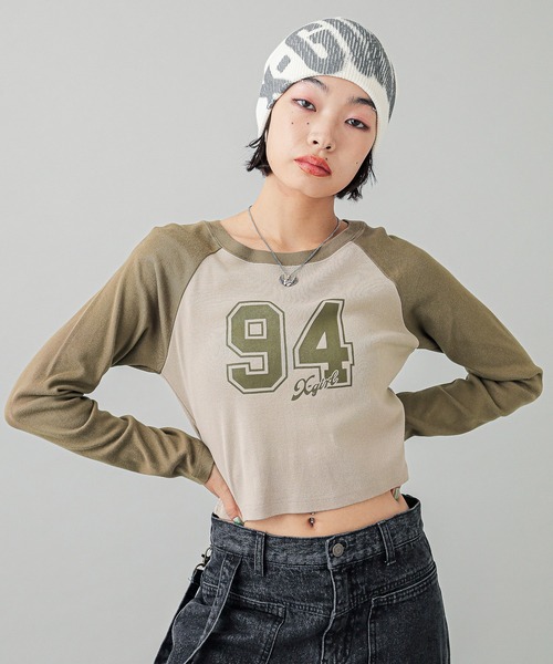 X-girl(エックスガール)の「FUZZY LOGO KNIT CAP(ニットキャップ/ビーニー・レディース・ブラック/オフホワイト・ONE SIZE)」の15枚目の写真