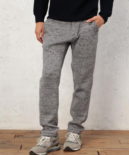 green label relaxing(グリーンレーベルリラクシング)の「KNIT/FLEECE イージーパンツ◆(その他パンツ・メンズ・ダークグレー/ネイビー/ライトグレー・X-LARGE/MEDIUM/SMALL/LARGE)」の1枚目の写真