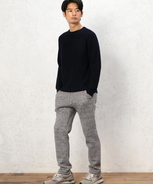 green label relaxing(グリーンレーベルリラクシング)の「KNIT/FLEECE イージーパンツ◆(その他パンツ・メンズ・ダークグレー/ネイビー/ライトグレー・X-LARGE/MEDIUM/SMALL/LARGE)」の13枚目の写真