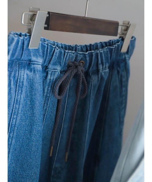 11.5oz綿麻デニム ボリュームパンツ | NOMBRE IMPAIR