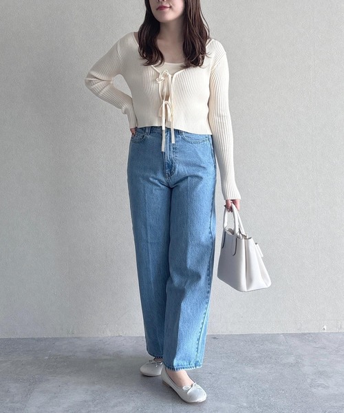 mysty woman(ミスティウーマン)の「セットアップ着用可・KUROKIデニムパンツ 253681(デニムパンツ・レディース・インディゴブルー/ブルー/ブラック・MEDIUM/SMALL)」の13枚目の写真