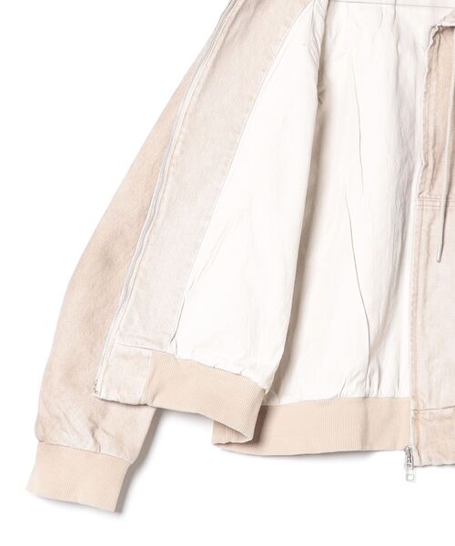 ジャケット・アウター NVRFRGT Denim Hooded Work Jacket 別注 DENIM