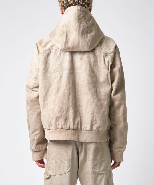 ジャケット・アウター NVRFRGT Denim Hooded Work Jacket 別注 DENIM HOODED WORK JACKET（ブルゾン）｜NVRFRGT（ネヴァー