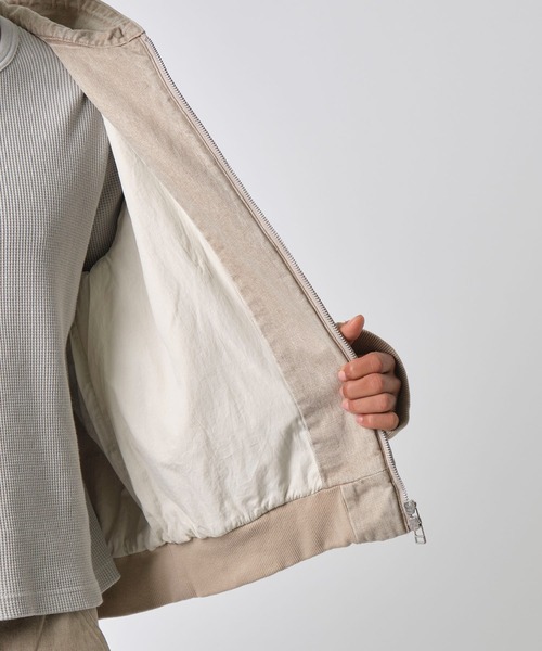 別注 DENIM HOODED WORK JACKET（ブルゾン）｜NVRFRGT（ネヴァー