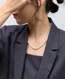 バロックパールマンテルネックレス