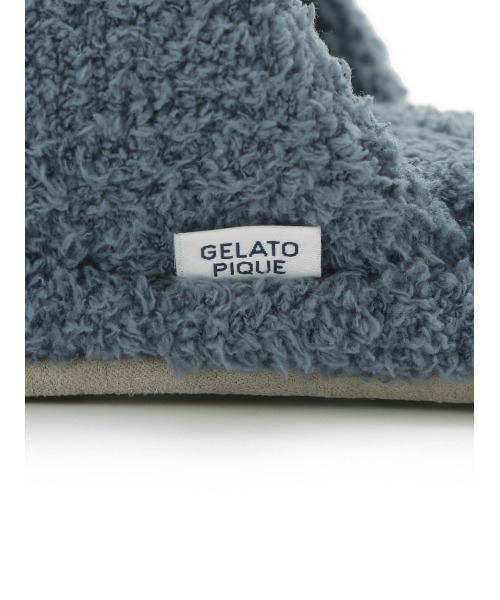 gelato pique（ジェラートピケ）の「【HOMME】ベビモコルームシューズ（ルームシューズ/スリッパ・メンズ・グレー/ブルー・FREE）」の8枚目の写真