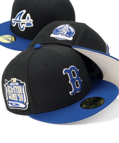 ニューエラキャップ 59FIFTY LAロサンゼルスドジャース ONSPOTZ