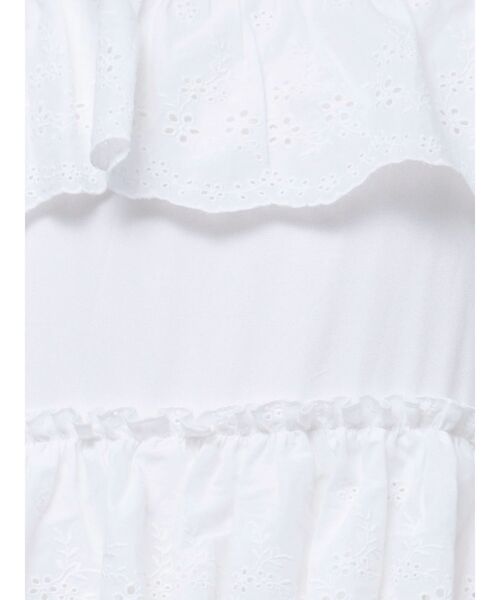 merry jenny（メリージェニー）の「イレギュラーキャミワンピース（ワンピース・レディース・その他1/ブラック/オフホワイト・FREE）」の11枚目の写真