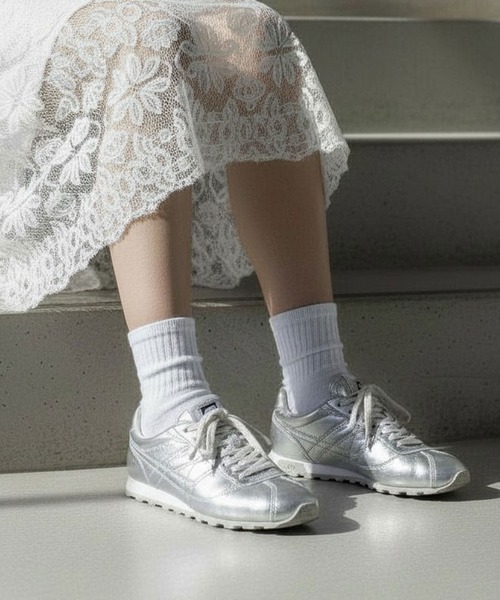 ASH（アッシュ）の「ASH/アッシュ【KILL BILL】軽量ローカットスニーカー 3.5cmヒール フラット（スニーカー・レディース・レッド/シルバー/ネイビー/シルバーグレー/シルバー系・37/36/38/35/39/40）」の5枚目の写真