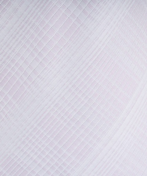 HIDEAWAYS NICOLE（ハイダウェイニコル）の「バイアスブリスターチェックJQVネック半袖プルオーバー（Tシャツ/カットソー・メンズ・ホワイト×ピンク/ブラック×ホワイト/ホワイト×グレー/ホワイト×ブラック/ホワイト×ブルー・LARGE/MEDIUM/X-LARGE）」の8枚目の写真