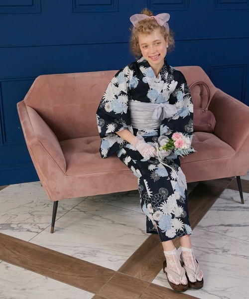 BONLECILL noir(ボンルシールノワール)の「【BONLECILL noir】<和装小物>バイカラー無地下駄(和装小物・レディース・グレー/アイボリー/ネイビー/エンジ・FREE)」の16枚目の写真