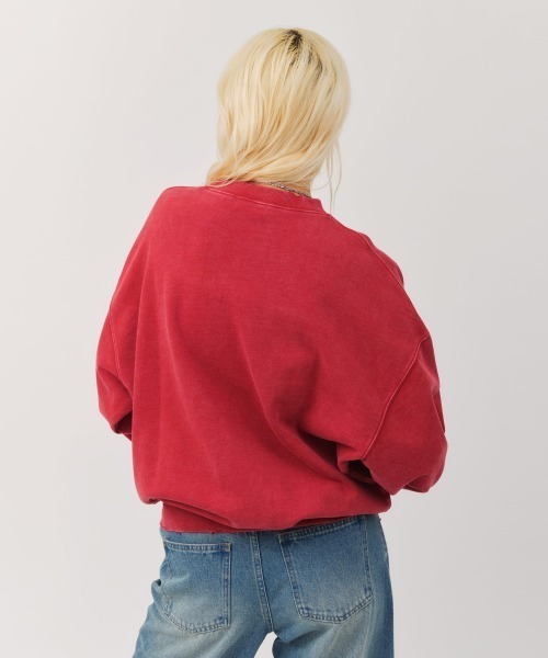 atmos pink（アトモスピンク）の「atmos pink Vintage Sweatshirt / アトモス ピンク ヴィンテージ スウェットシャツ（スウェット・レディース・ブラック/ブルー/レッド・FREE）」の20枚目の写真