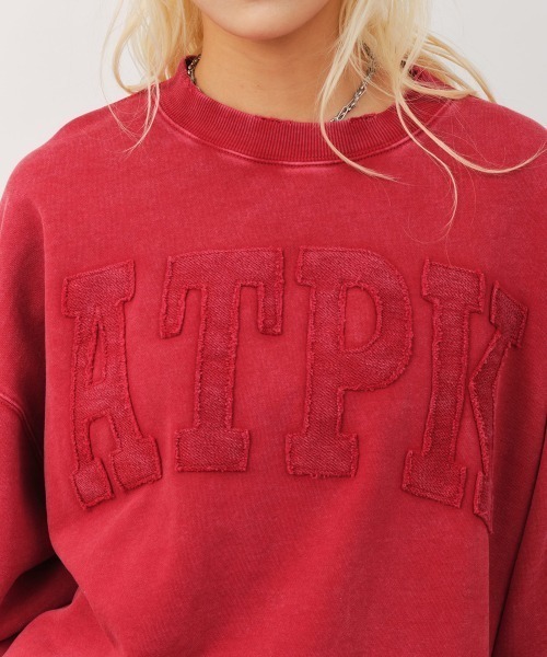 atmos pink（アトモスピンク）の「atmos pink Vintage Sweatshirt / アトモス ピンク ヴィンテージ スウェットシャツ（スウェット・レディース・ブラック/ブルー/レッド・FREE）」の21枚目の写真