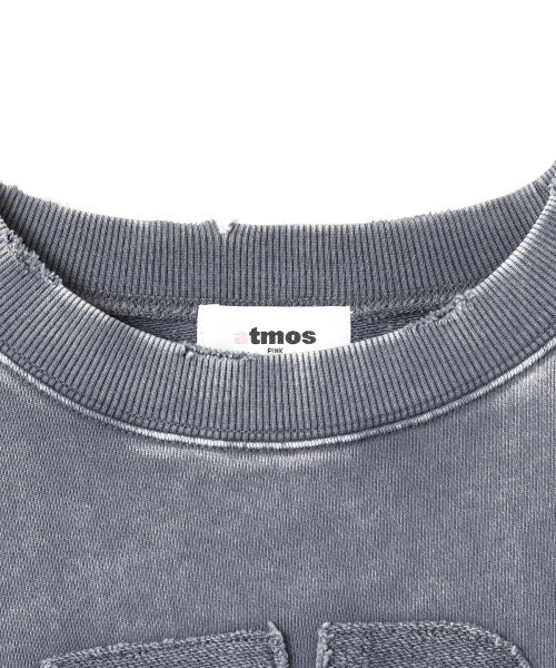 atmos pink（アトモスピンク）の「atmos pink Vintage Sweatshirt / アトモス ピンク ヴィンテージ スウェットシャツ（スウェット・レディース・ブラック/ブルー/レッド・FREE）」の9枚目の写真