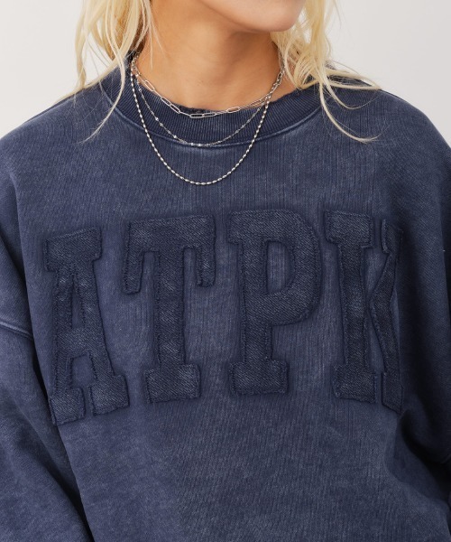 atmos pink（アトモスピンク）の「atmos pink Vintage Sweatshirt / アトモス ピンク ヴィンテージ スウェットシャツ（スウェット・レディース・ブラック/ブルー/レッド・FREE）」の13枚目の写真