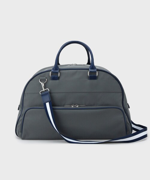 adabat（アダバット）の「【新レーベル ADABAT NAVY】トリコロールボストンバッグ（ボストンバッグ・メンズ・ブラック/ダークグレー/ネイビー・00）」の18枚目の写真