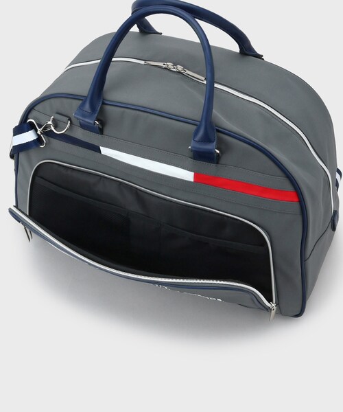 adabat（アダバット）の「【新レーベル ADABAT NAVY】トリコロールボストンバッグ（ボストンバッグ・メンズ・ブラック/ダークグレー/ネイビー・00）」の4枚目の写真