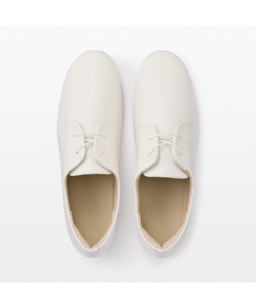 無印良品（ムジルシリョウヒン）の「婦人　疲れにくい　レザーシューズ（その他シューズ・レディース・ブラック/オフホワイト・23.0cm/23.5cm/24.0cm/24.5cm）」の6枚目の写真