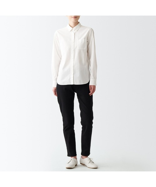 無印良品（ムジルシリョウヒン）の「婦人　疲れにくい　レザーシューズ（その他シューズ・レディース・ブラック/オフホワイト・23.0cm/23.5cm/24.0cm/24.5cm）」の11枚目の写真