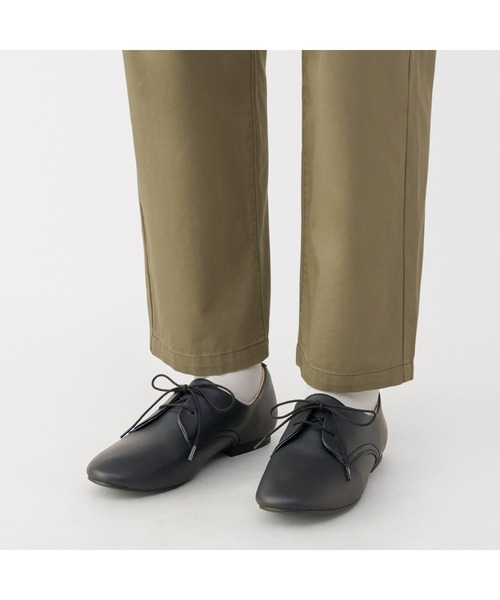 無印良品（ムジルシリョウヒン）の「婦人　疲れにくい　レザーシューズ（その他シューズ・レディース・ブラック/オフホワイト・23.0cm/23.5cm/24.0cm/24.5cm）」の13枚目の写真