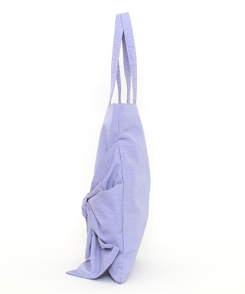 SMIR NASLI(サミールナスリ)の「ボリュームリボントートバッグ/A4対応(トートバッグ・レディース・ブラック/ベージュ/ラベンダー/グレー・FREE)」の18枚目の写真