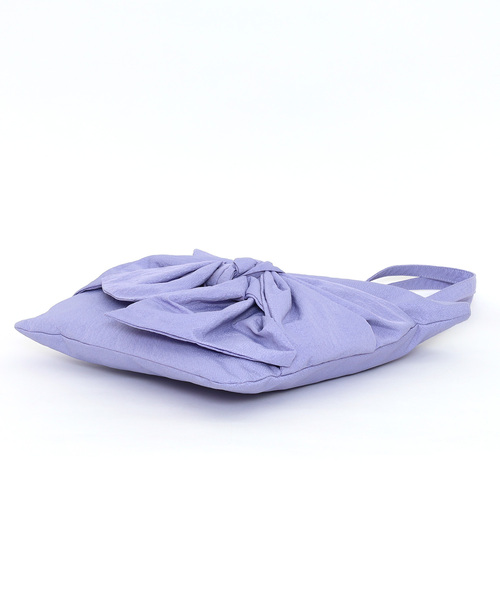 SMIR NASLI(サミールナスリ)の「ボリュームリボントートバッグ/A4対応(トートバッグ・レディース・ブラック/ベージュ/ラベンダー/グレー・FREE)」の20枚目の写真