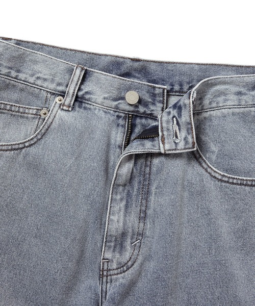 thisisneverthat(ディスイズネバーザット)の「Washed Denim Short(デニムパンツ・メンズ・ブラック/ライトブルー/グレー/ブルー・L/M/S/XL)」の10枚目の写真