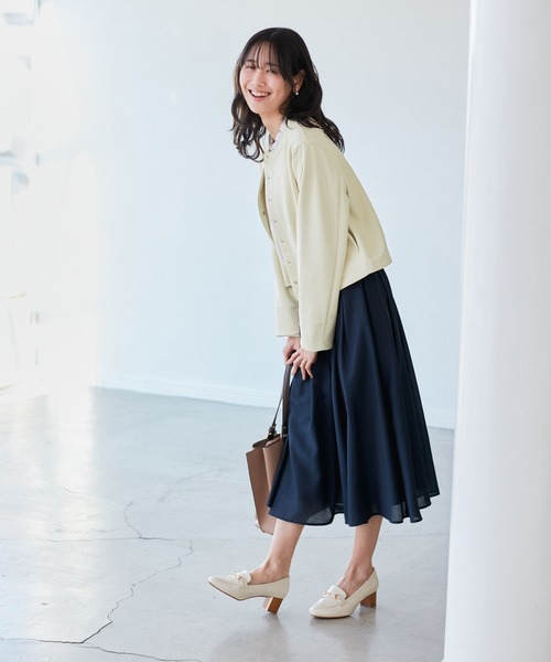 ROPE' PICNIC(ロペピクニック)の「マシュマロカーディーブルゾン(ブルゾン・レディース・チャコールグレー/キナリ/ベージュ系その他2・38)」の11枚目の写真