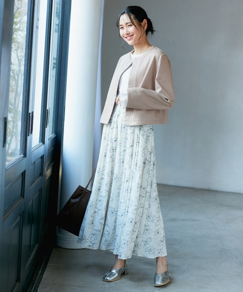 ROPE' PICNIC(ロペピクニック)の「マシュマロカーディーブルゾン(ブルゾン・レディース・チャコールグレー/キナリ/ベージュ系その他2・38)」の17枚目の写真