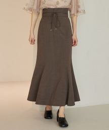 mysty woman | 【セットアップ着用可】ハイウエストマーメイドスカート  320384(スカート)