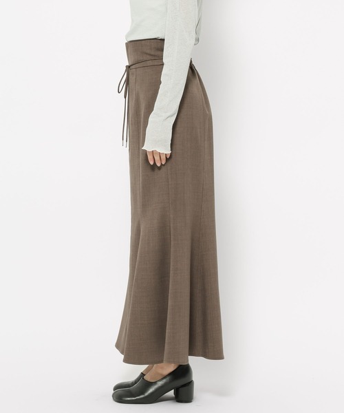 mysty woman（ミスティウーマン）の「【セットアップ着用可】ハイウエストマーメイドスカート  320384（スカート・レディース・グレー/チャコールグレー/グリーン・FREE）」の11枚目の写真