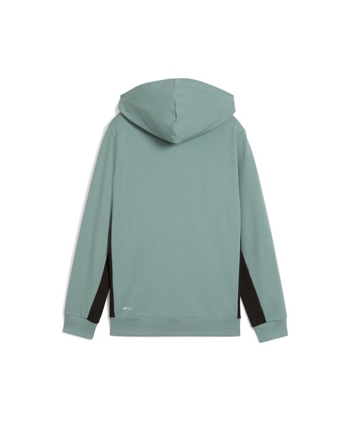 PUMA(プーマ)の「PUMA プーマ ボーイズ アクティブ スポーツ グラフィック フーディ 120-160cm(パーカー・キッズ・グリーン系その他/ブラック・120/130/160/150/140)」の4枚目の写真