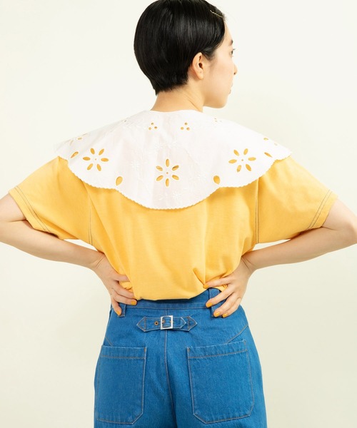 tシャツ 19/-ECO天竺 レタードTシャツ レディース 19/-ECO天竺 レタードTシャツ（Tシャツ/カットソー）｜CHILD
