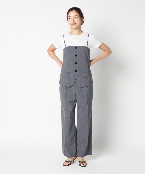 HELIOPOLE（エリオポール）の「JUMP SUITS(COMBINAISON)（その他パンツ・レディース・ベージュ/グレー・36/38）」の12枚目の写真