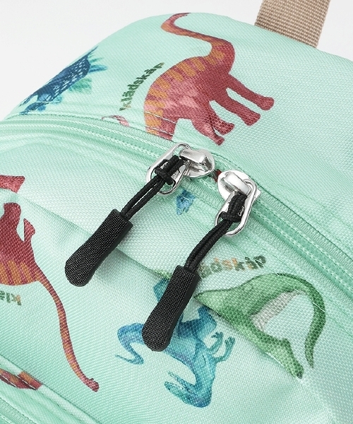 kladskap（クレードスコープ）の「恐竜総柄リュック（バックパック/リュック・キッズ・エメラルド/ベージュ・M/SS/S）」の4枚目の写真