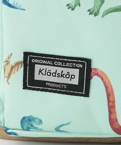 kladskap（クレードスコープ）の「恐竜総柄リュック（バックパック/リュック・キッズ・エメラルド/ベージュ・M/SS/S）」の5枚目の写真