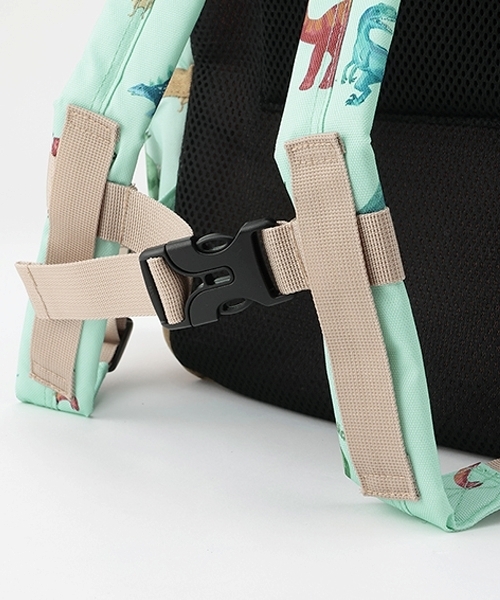 kladskap（クレードスコープ）の「恐竜総柄リュック（バックパック/リュック・キッズ・エメラルド/ベージュ・M/SS/S）」の6枚目の写真