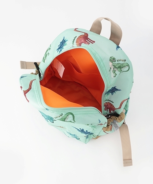 kladskap（クレードスコープ）の「恐竜総柄リュック（バックパック/リュック・キッズ・エメラルド/ベージュ・M/SS/S）」の8枚目の写真