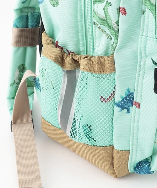 kladskap（クレードスコープ）の「恐竜総柄リュック（バックパック/リュック・キッズ・エメラルド/ベージュ・M/SS/S）」の10枚目の写真